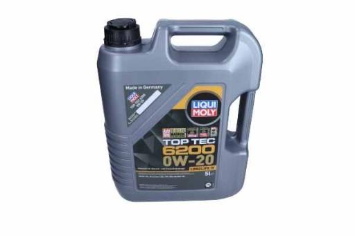 Моторное масло LIQUI MOLY 0W20 5л TOP TEC 6200