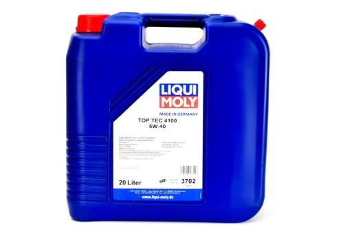 Моторна олива LIQUI MOLY 3702 5W40 20л