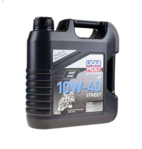 LIQUI MOLY STREET 10w40 4L 1248 моторна олива
