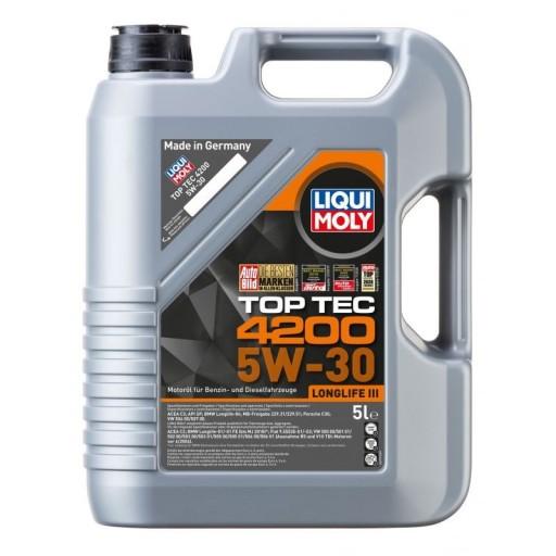 Моторна олива LIQUI MOLY Top Tec 4200 5W30 5л