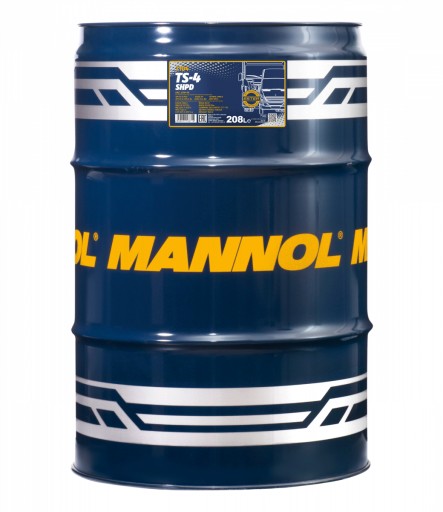 Моторное масло MANNOL TS-4 SHPD 15W-40 Extra (208L)