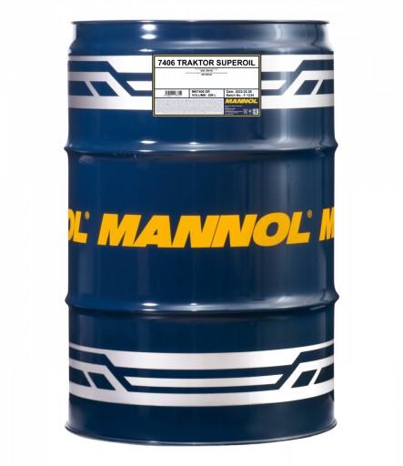 MANNOL Tractor Superoil 15W40 208 л моторное масло