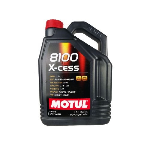 Моторное масло MOTUL 104256 5W40 8100 X CESS 4
