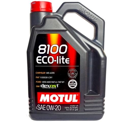 Моторное масло MOTUL 8100 ECO-lite 5л 0W-20