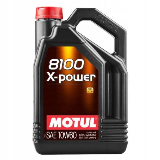 Моторна олива MOTUL 8100 X-POWER 10W60 4л