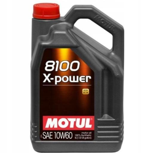Моторна олива MOTUL 8100 X-POWER 10W60 5л