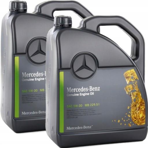 Моторна олива Mercedes-Benz 229.51 DPF 5W-30 2х5л