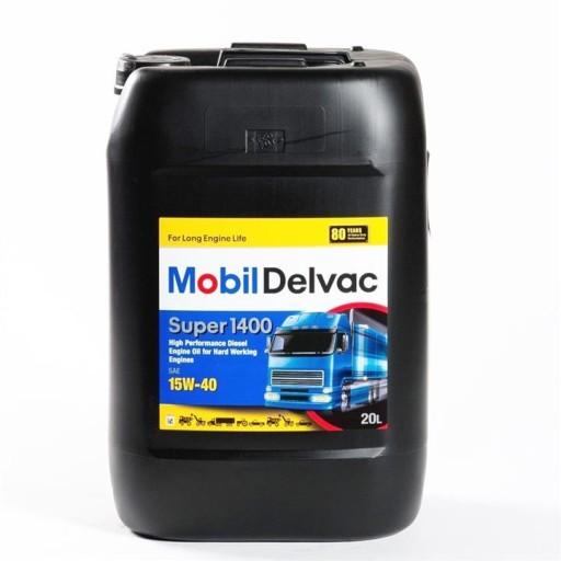 Моторна олива Mobil Delvac Super 1400E 15W-40, 20 л