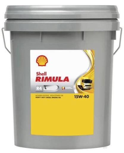 Моторна олива SHELL RIMULA R4 L 15W40 20л