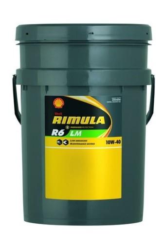 Масло моторное SHELL RIMULA R6 LM 10W40 20л.