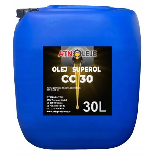 Моторна олива SUPEROL CC 30 30л