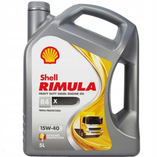 Моторне масло Shell Rimula R4 X 15W - 40 (5л)