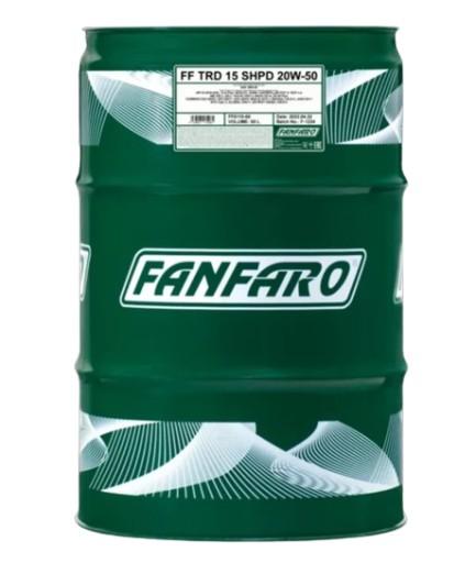 Моторна олива TRD-15 20W50 208L FANFARO HIGH-ALLOY MINERAL
