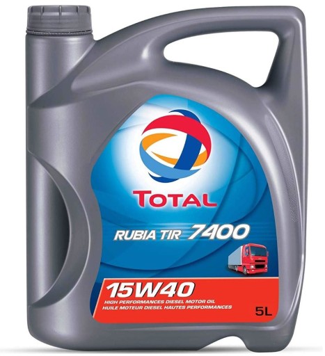 Моторное масло Total RUBIA 7400 15W40 5L