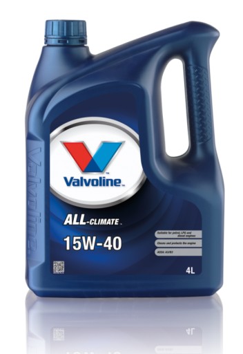 Моторное масло Valvoline ALL CLIMATE 4L 15W-40