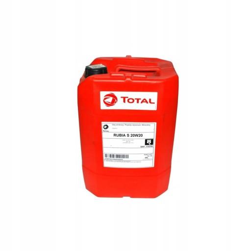 Моторна олива мінеральна TOTAL RUBIA SX 20W20 20л