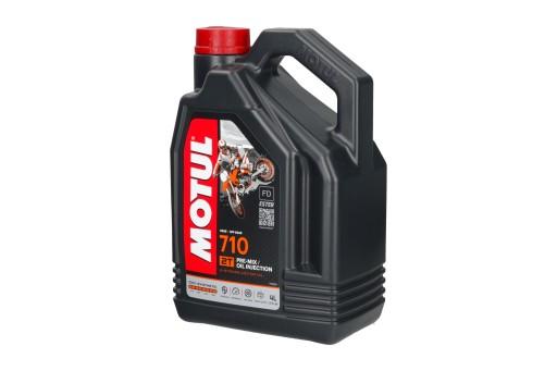 Motul 710 2T Синтетическое мотоциклетное моторное масло для топливной смеси 4л.