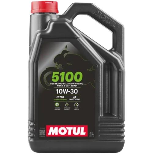 Напівсинтетичне моторне масло Motul 5100 4T 10W30