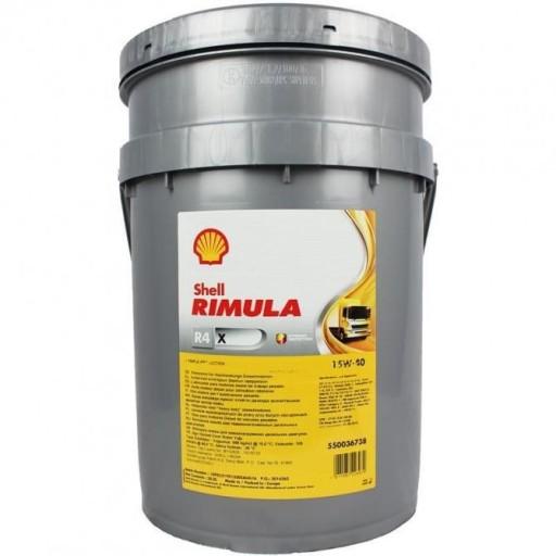 Моторна олива Shell Rimula R4x 15w-40, 20 л