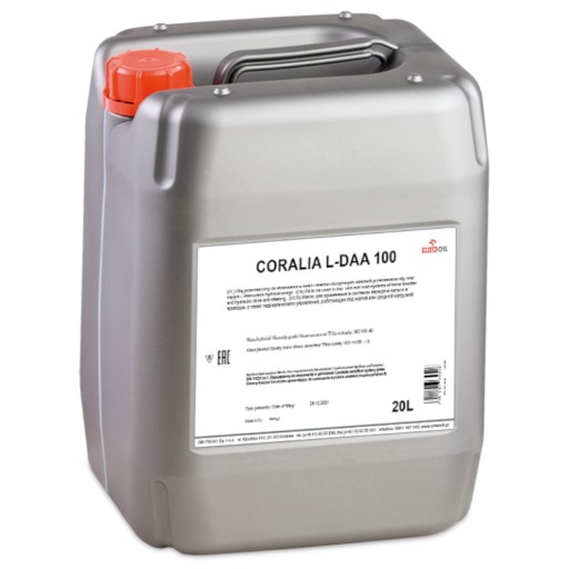 Компрессорное масло Coralia (20л) 100