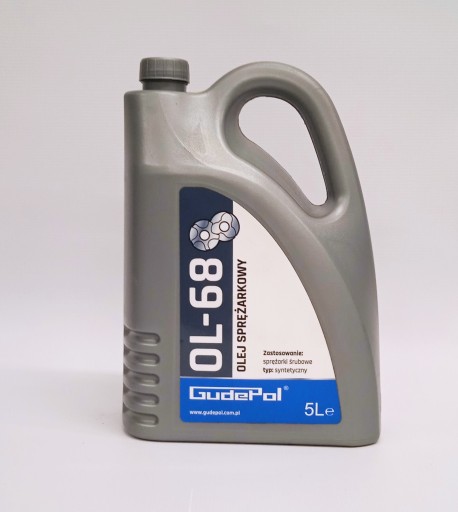 Компрессорное масло Gudepol OL68 синтетическое 5л