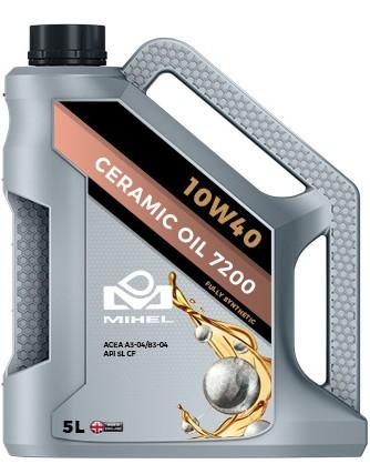 MIHEL Ceramic Oil 7200 10W40 синтетическое масло 5л