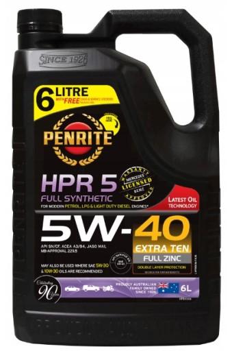 Синтетичне масло Penrite HPR 5 5W-40 6L