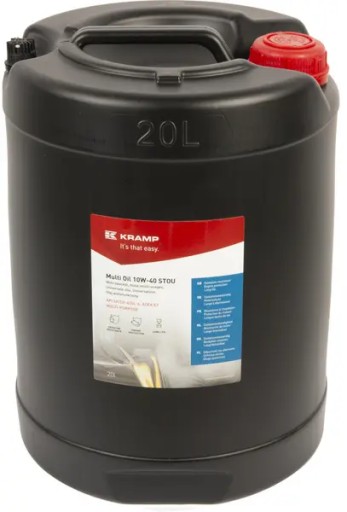 40121020WEKR.04 - Масло універсальне, 20л напівсинтетика, STOU SAE 10W