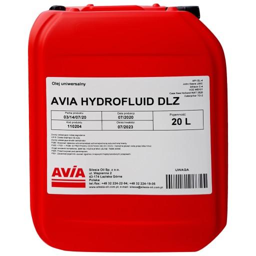 Многофункциональное масло AVIA HYDROFLUID на 20л.