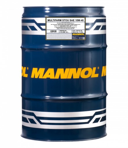 Багатофункціональне масло Mannol Multifarm STOU 10W - 40 60 L