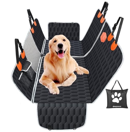 Килимок для собак OneAmg для задньої частини автомобіля, для заднього сидіння, захист багажника