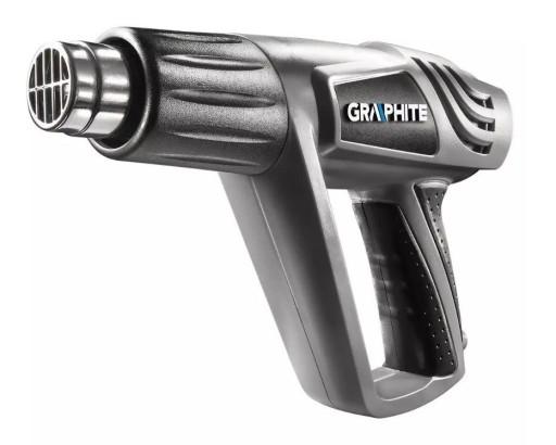 Графітова теплова гармата 2000 Вт, діапазон температур: 25-600°C, з валізою