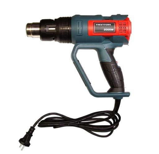 РК-теплова пістолет потужністю 2000 Вт із плавним керуванням Tryton