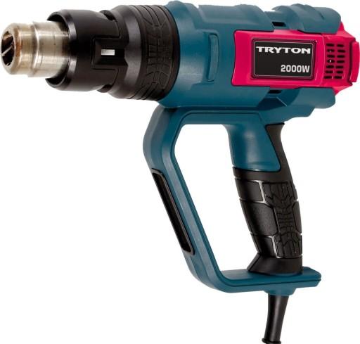 РК-теплова пістолет 2000 Вт, плавне регулювання. тритон