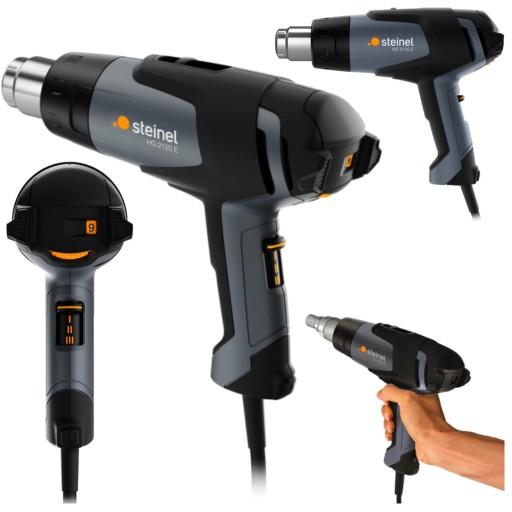 Теплова гармата 2200 Вт Steinel HG2120 E електрична теплова гармата для фольги 7,5 м