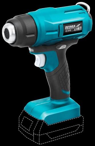 Перезаряжаемая тепловая пушка 18 В