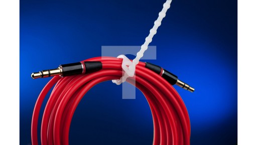 Многоразовая кабельная стяжка белая 280х2,5мм BMQB2825 /100шт/