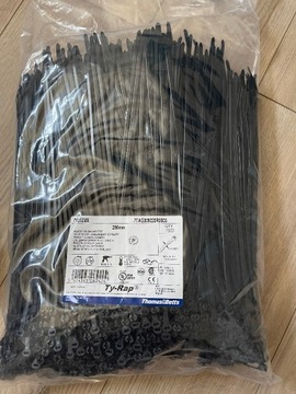 Стрічка затискна зі сталевим язичком 4,8х295 мм