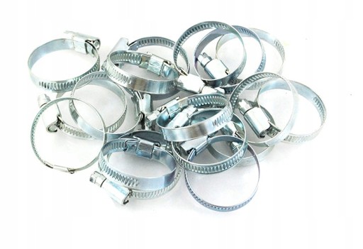 Хомути черв'ячні, хомути 40-60мм 50 шт