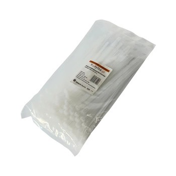 Кабельні стяжки Багаторазові кабельні стяжки 7,2 х 200 мм, білі