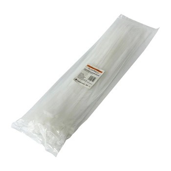 Кабельні стяжки Багаторазові кабельні стяжки 7,4 х 450 мм, білі