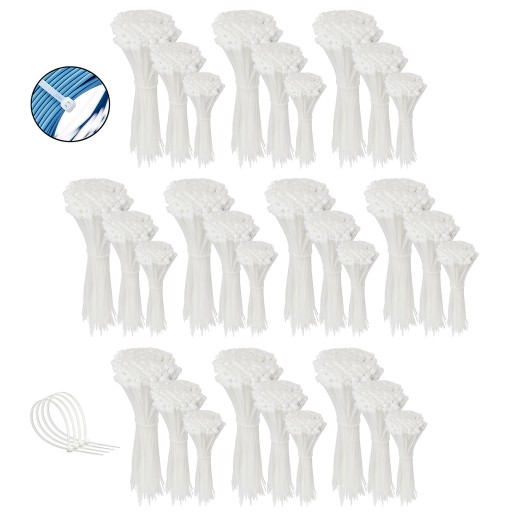 Стяжки, стяжки білі 2,5 мм 3000 шт