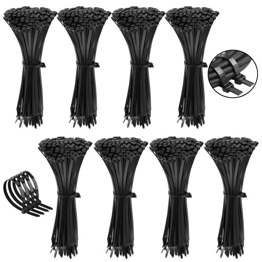 Стяжки чорні 250х4,8 мм 800 шт