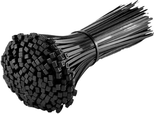 Стяжки нейлонові Стяжки чорні 550х9.0мм UV 50шт