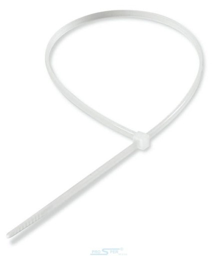 Кабельні стяжки 7,6 мм x 500 мм нейтрально міцні CT8X500W