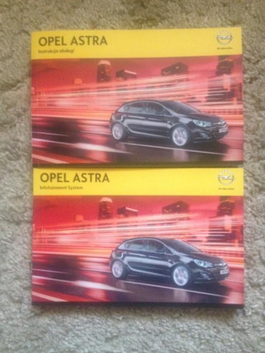 Opel ASTRA IV Польша руководство пользователя + навигация