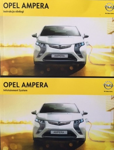 Opel Ampera Польша руководство по эксплуатации + nawi 11-14