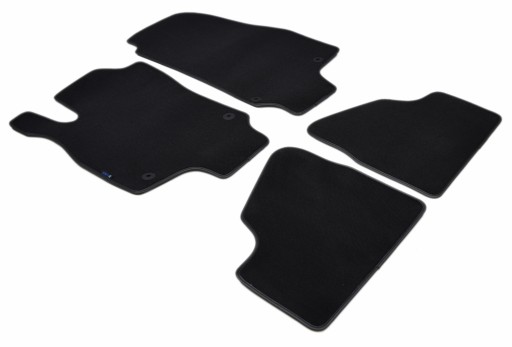 Opel Astra G 1998-2009 рр Чорні велюрові килимки - Platinum.