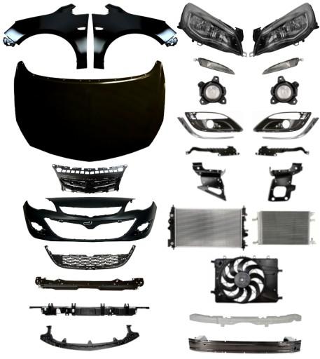 2485 - Opel Astra J 12-15 Бампер Ремень Капот Крыло