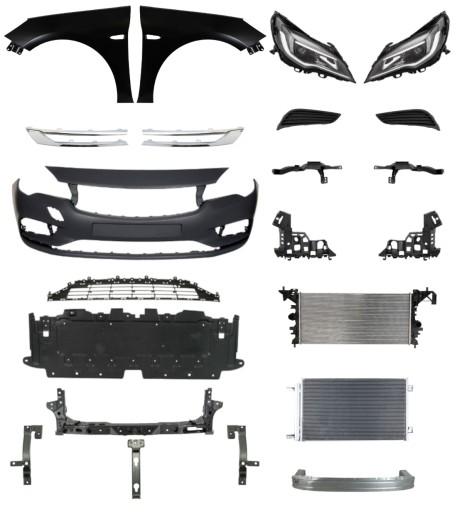 2481 - Opel Astra K 15 - Бампер, брызговик